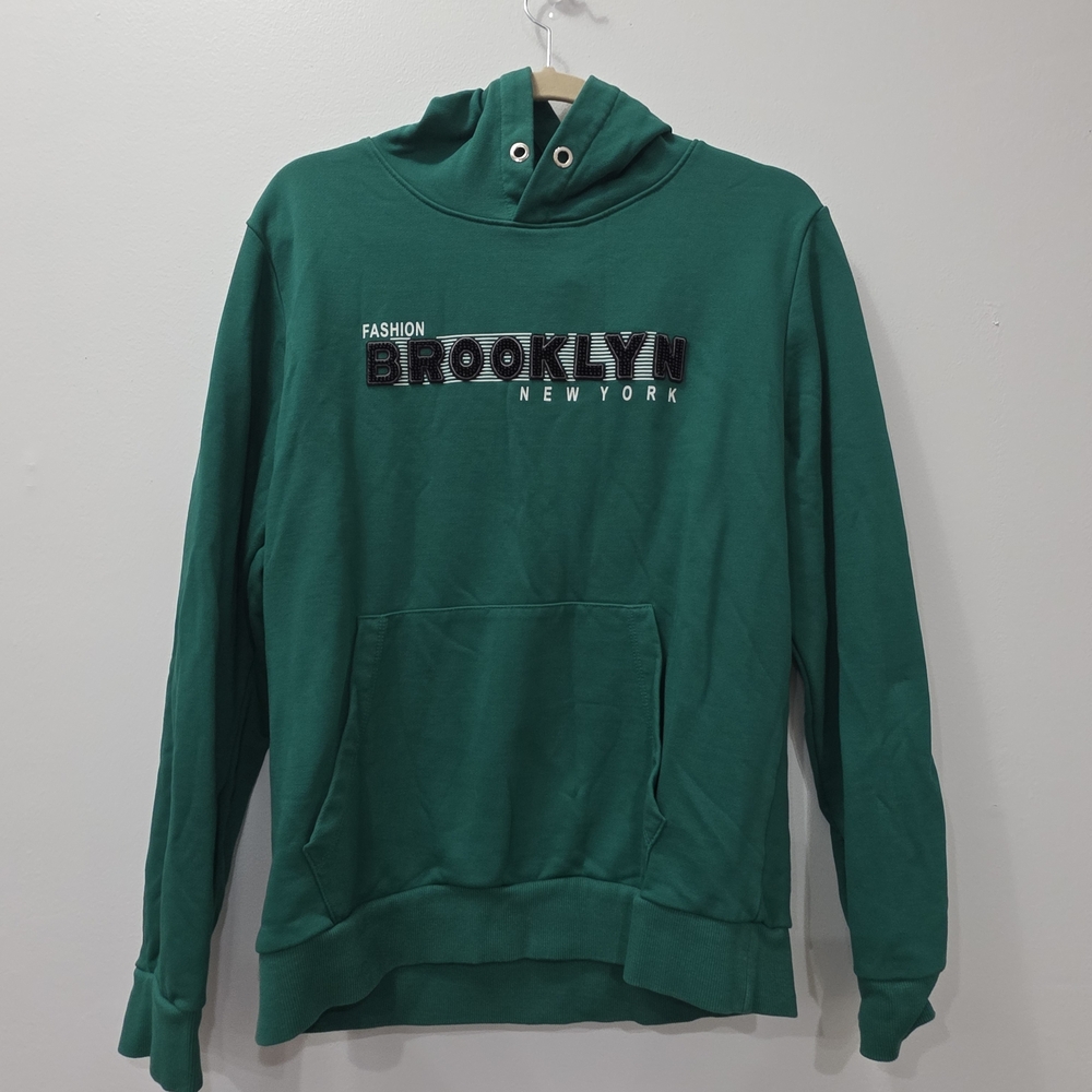 Brooklyn New York Green Hoodie